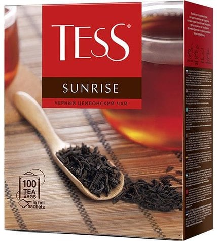 Чай черный Tess Sunrise в пакетиках 1,8 г 100 шт