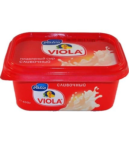 Плавленый сыр Valio Viola сливочный 60% 400 г