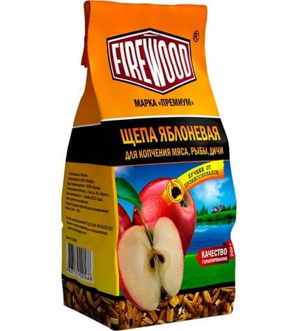 Щепа FireWood для копчения яблоневая 200 г
