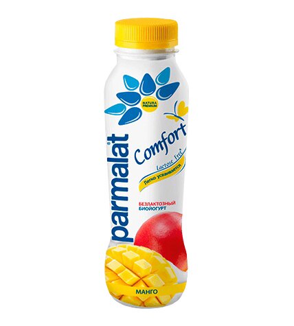 Биойогурт Parmalat Comfort питьевой безлактозный манго 290 г