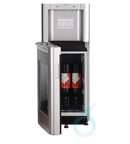 Кулер для воды напольный Ecotronic C15-LZ с винным шкафчиком купить в Москве