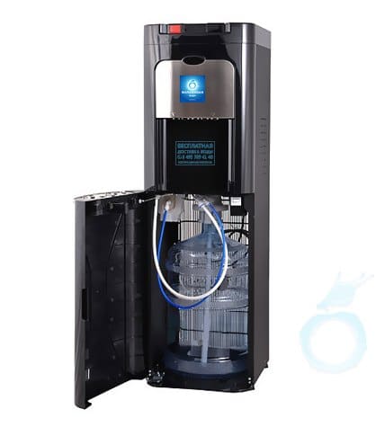 Кулер для воды напольный Ecotronic C8-LX black с нижней загрузкой бутыли цена