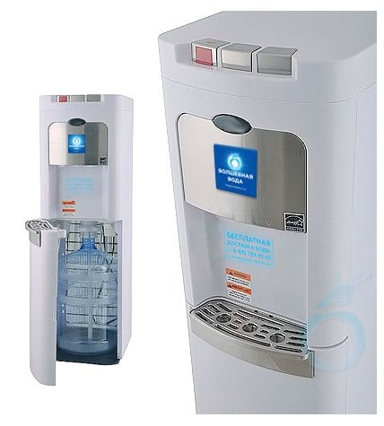 Кулер для воды напольный Ecotronic C8-LX white с нижней загрузкой бутыли купить