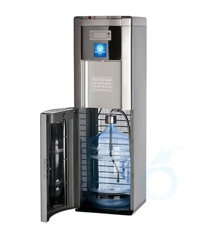Кулер для воды напольный Ecotronic P9-LX Silver с нижней загрузкой бутыли купить