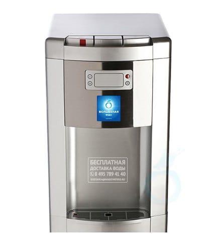 Кулер для воды напольный Ecotronic P9-LX Silver с нижней загрузкой бутыли купить в Москве