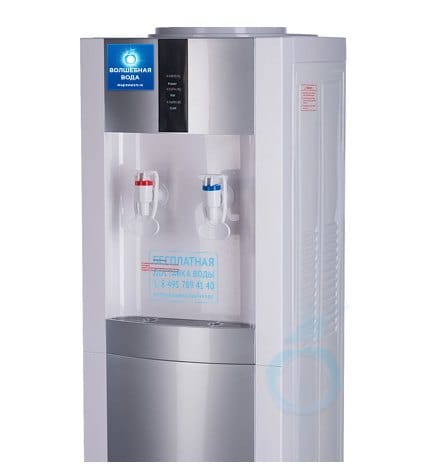 Кулер для воды напольный Ecotronic V21-LE white-silver с эл. охлаждением купить