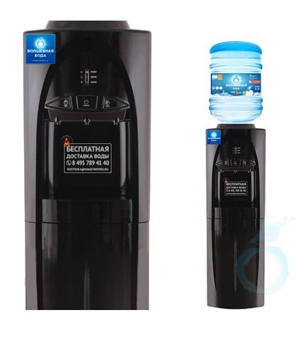 Кулер для воды напольный Ecotronic C4-LCE Black