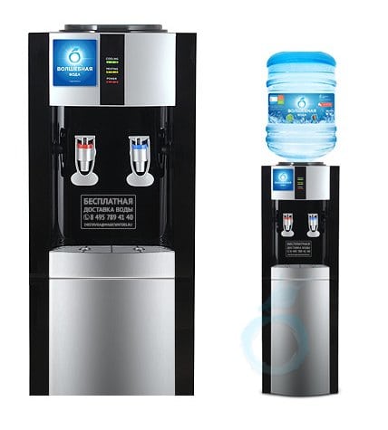 Кулер для воды напольный Ecotronic V21-L black+silver
