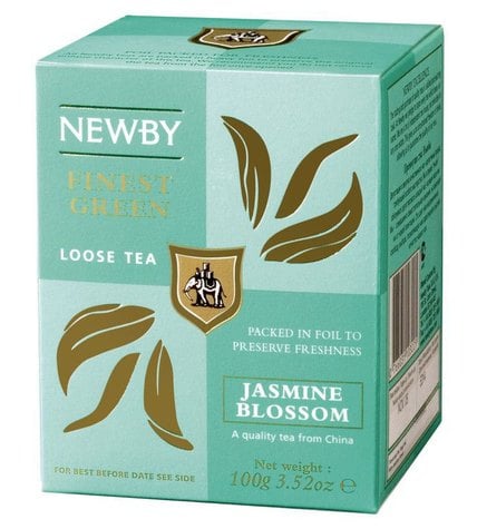 Newby Чай зеленый Цветок жасмина 100 г