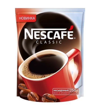 Nescafe Кофе растворимый гранулированный Classic 250 г