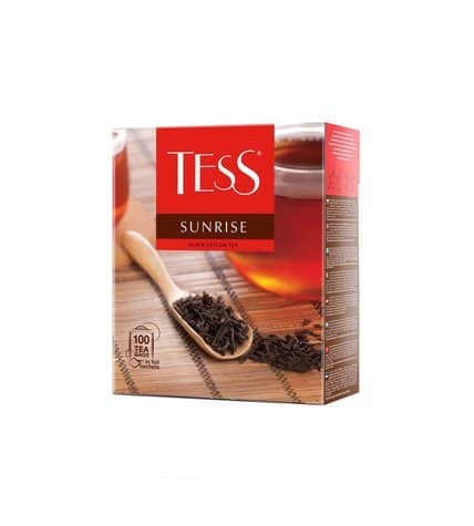 Tess Чай черный цейлонский Sunrise 100 х 1,8 г