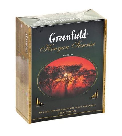 Greenfield Чай черный Kenyan Sunrise 100 х 2 г