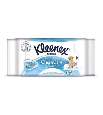 Kleenex Бумага туалетная влажная сменный блок