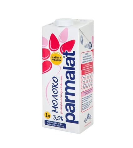 Parmalat Молоко ультрапастеризованное 3,5% 1 л