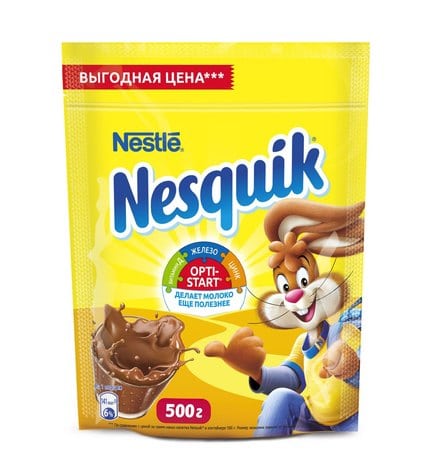 Nestle Напиток быстрорастворимый с какао Nesquik 500 г