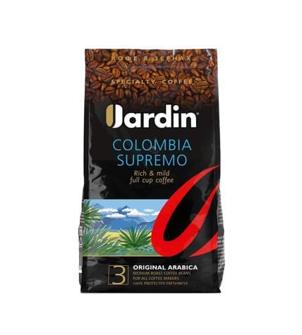Jardin Кофе зерновой Colombia Supremo 1000 гр