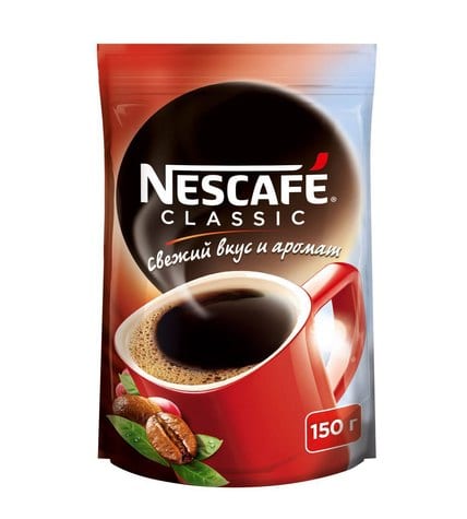 Nescafe Кофе растворимый гранулированный Classic 150 г