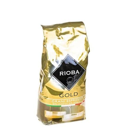 Rioba Кофе в зернах натуральный жареный Gold 1000 г