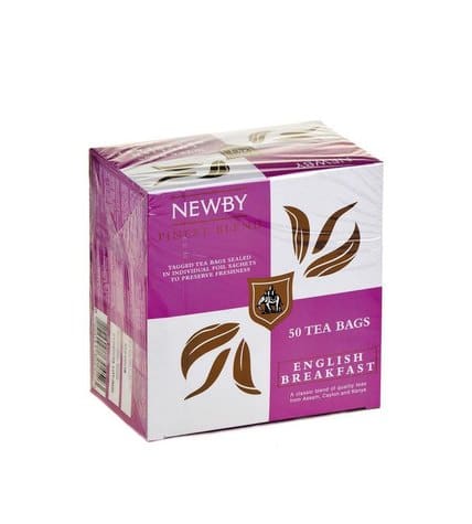 Newby Чай Английский завтрак 50 x 2 г