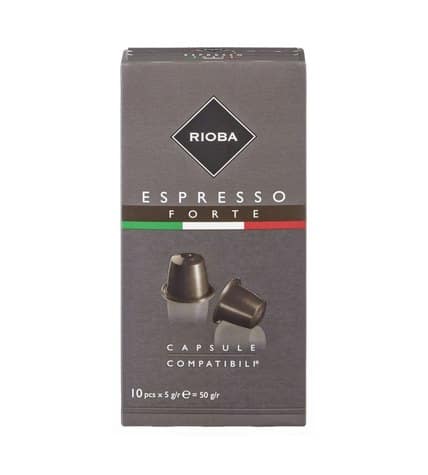 Rioba Капсулы для кофемашин Forte 10 х 5 г