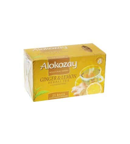 Alokozay Напиток чайный Имбирь-лимон 25х1,8 г