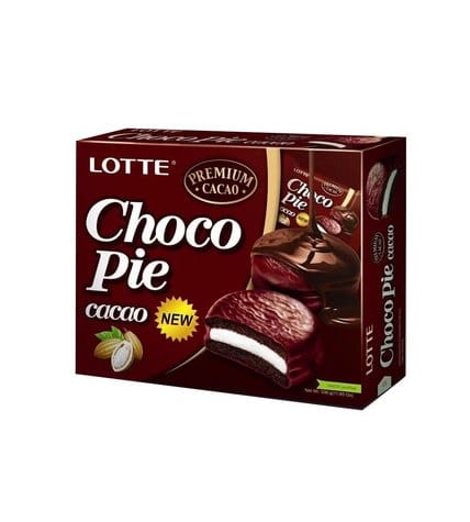 Choco-Pie Пирожное в глазури Lotte какао 336 гр