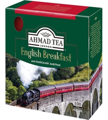 Ahmad Чай черный Английский завтрак саше 100 х 2 г пакетированный