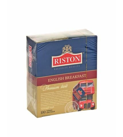 Riston Чай черный English Breakfast 100 x 2 г