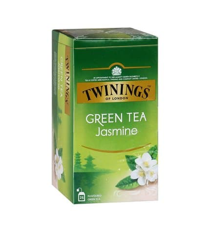Twinings Чай зеленый с цветками жасмина 25х1,8 гр