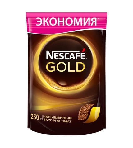 Nescafe Кофе растворимый сублимированный Gold 250 г