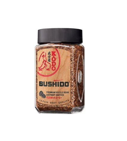 Bushido Kodo Кофе растворимый в кристаллах 95 г
