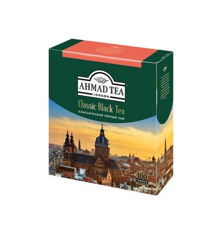 Ahmad Чай черный Classic Black Tea 100 х 2 г