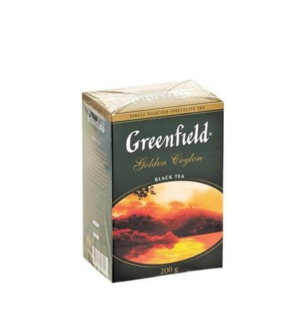 Greenfield Чай черный среднелистовой Golden Ceylon 200 г