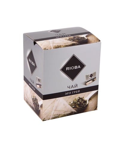 Rioba Чай черный Эрл Грей 20 x 2 г