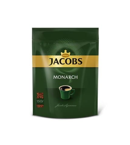 Jacobs Monarch Кофе растворимый сублимированный 150 г