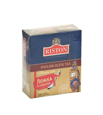 Riston Чай черный  English Elite Tea 100 x 2 г