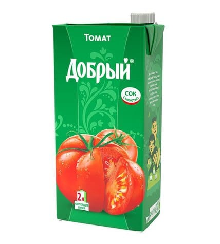 Добрый Сок томатный 2 л