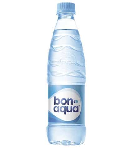 BonAqua Вода минеральная столовая/питьевая газированная пэт 0,5 л 24 шт