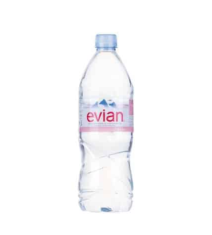 Evian Вода минеральная столовая питьевая негазированная пэт 1 л