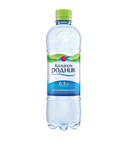 Калинов Родник Вода питьевая артезианская негазированная 1-й категории 0,5 л 12 шт