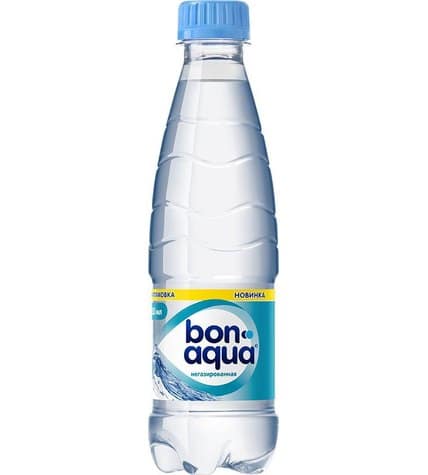 BonAqua Вода минеральная столовая/питьевая негазированная 0,33 л пэт 12 шт