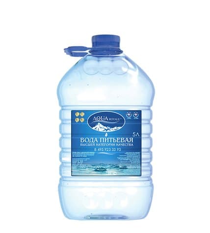 Питьевая вода Aqua Royale 5 литров (2 шт/упак)