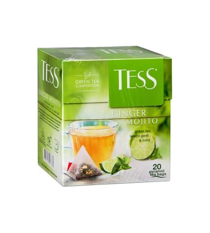 Tess Чай зеленый Ginger Mojito 20х1,8 г