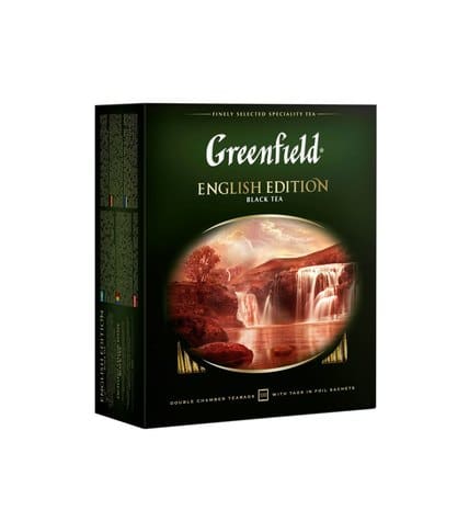 Greenfield Чай черный цейлонский English Edition 100 х 2 г