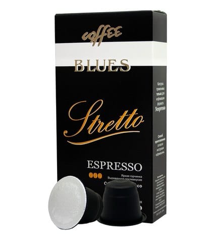 Кофе в капсулах Стретто (10 шт) для кофемашин Nespresso