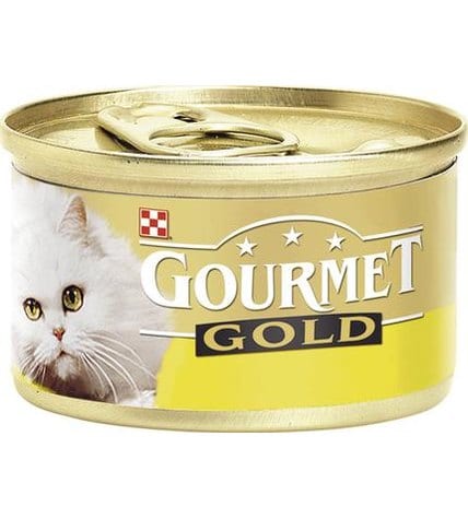 Консервы для кошек GOURMET Gold мусс с курицей, 85г