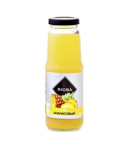 Сок RIOBA ананасовый, 0,25 л