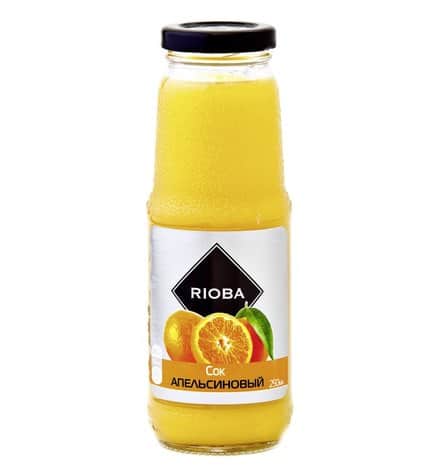 Сок RIOBA апельсиновый, 0,25л