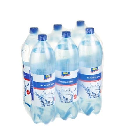 Вода ARO питьевая газированная ГОСТ, 1,5 л