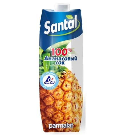 Сок SANTAL ананасовый, 1л